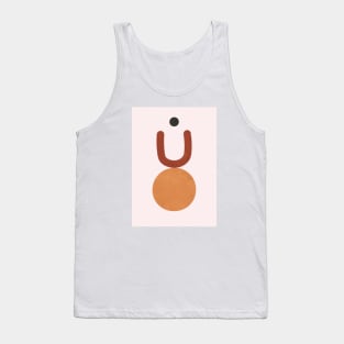 Mid Century Neutral Mid Century Art Tank Top